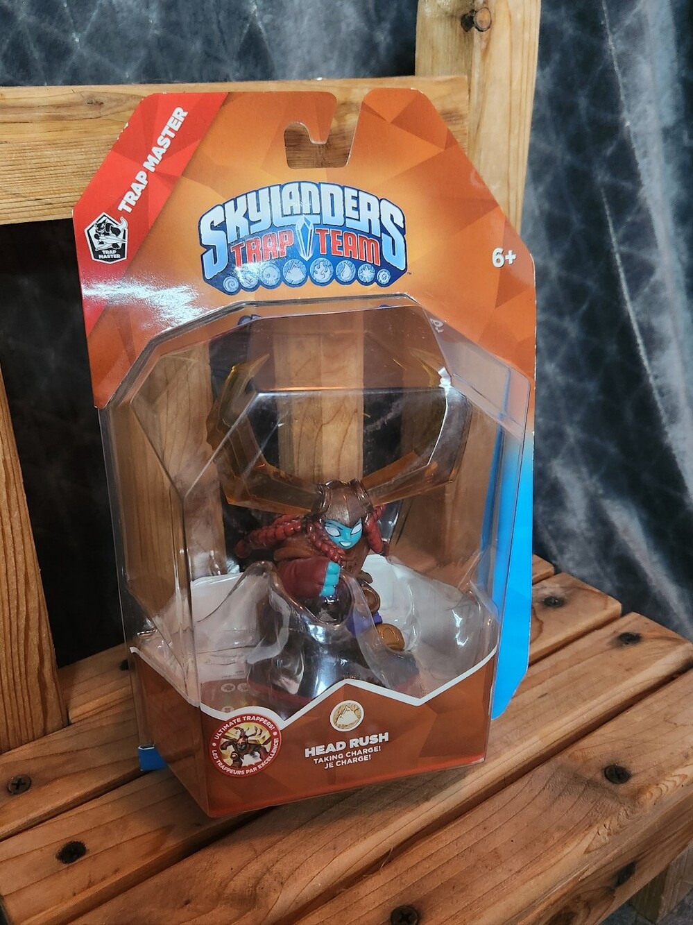 Skylanders Trap Team Head Rush Figure Character NIB Activision NEW *box damage